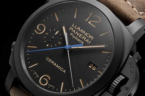 panerai flyback ceramica|Introducing the Panerai Luminor 1950 3 Days Chrono Flyback .